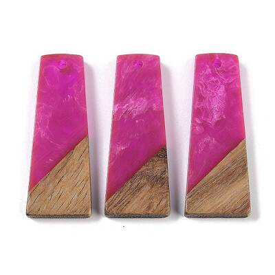 Resin & Wood Pendants