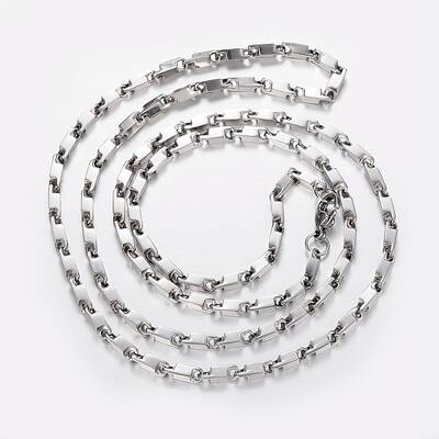 Non-Tarnish Trendy 304 Stainless Steel Link Chain Necklaces