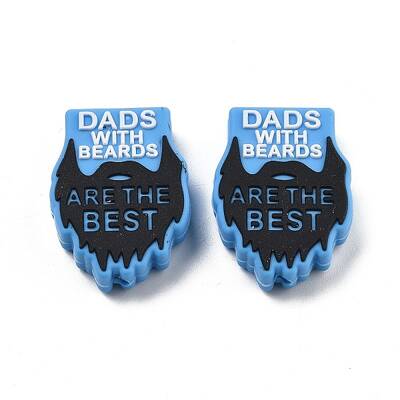 Father's Day Silicone Beads