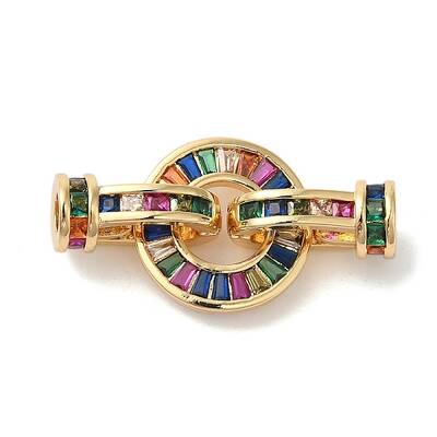 Brass Fold Over Clasps