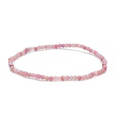 Natural Tourmaline Beaded Stretch Bracelet