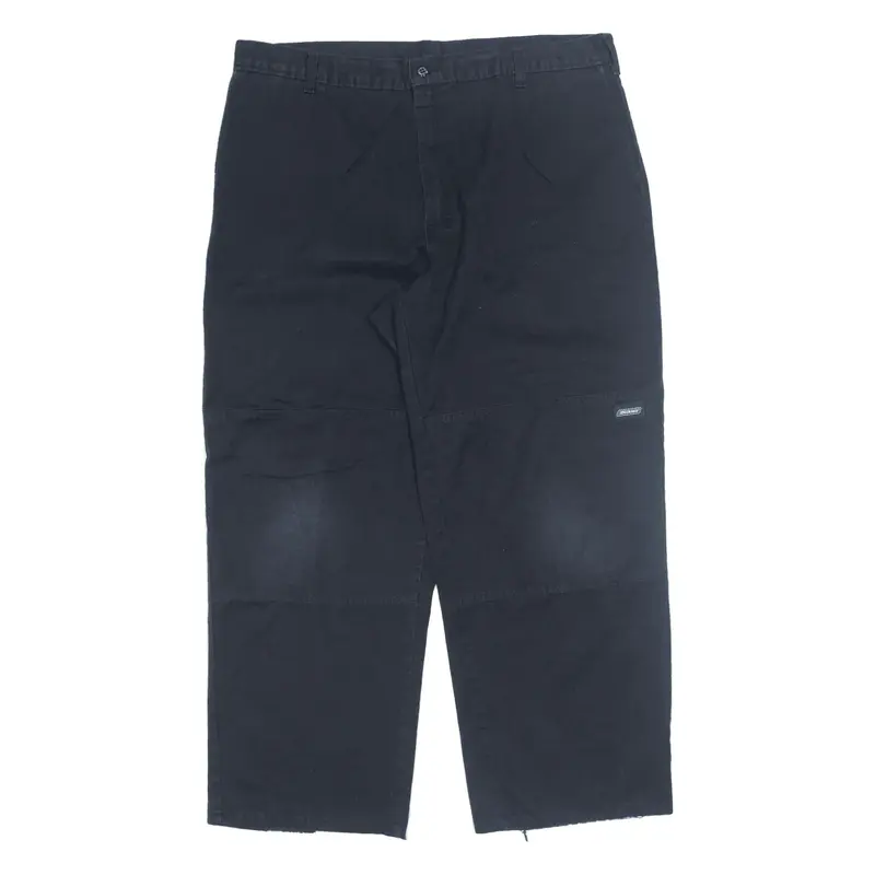 DICKIES Workwear Trousers Black Regular Straight Mens W40 L30