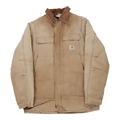 Carhartt Jacket - 2XL Beige Cotton Blend