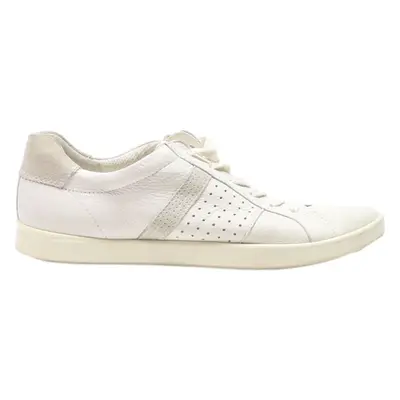 ECCO Sneaker Trainers White Synthetic Womens UK 4