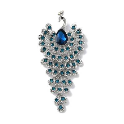 Alloy Rhinestone Brooch for Women
