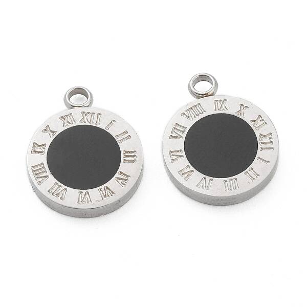 Fashion 304 Stainless Steel Enamel Charms