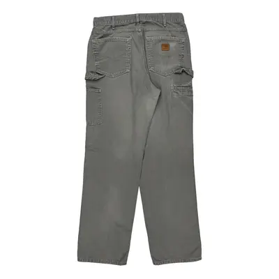 Carhartt Carpenter Trousers - 32? Waist Grey Cotton