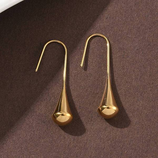 304 Stainless Steel Dangle Earrings