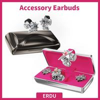 ERDU Accessory Earbuds (2 Pairs of Charms included), Wireless Headphones, Bluetooth Earphones, Magnetic Stylish Clipbuds, hig...