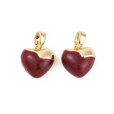 Brass Enamel Charms