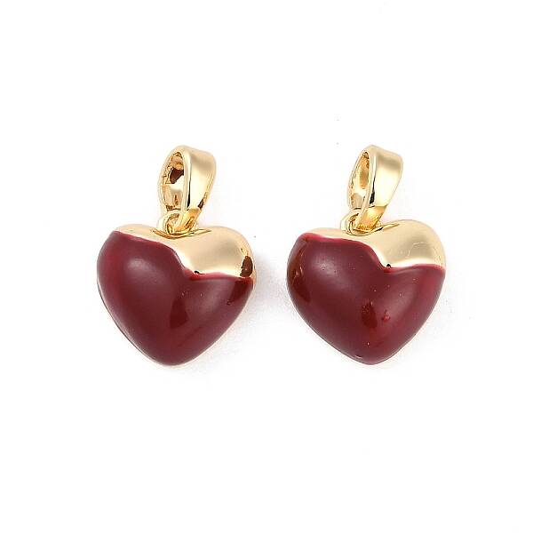 Brass Enamel Charms