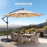 【$59.99 Platform Subsidy】R 10ft Offset Patio Umbrella - Offset Hanging Cantilever Patio Outdoor Market Umbrella UPF50+ UV...