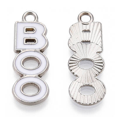 Rack Plating Alloy Enamel Pendants