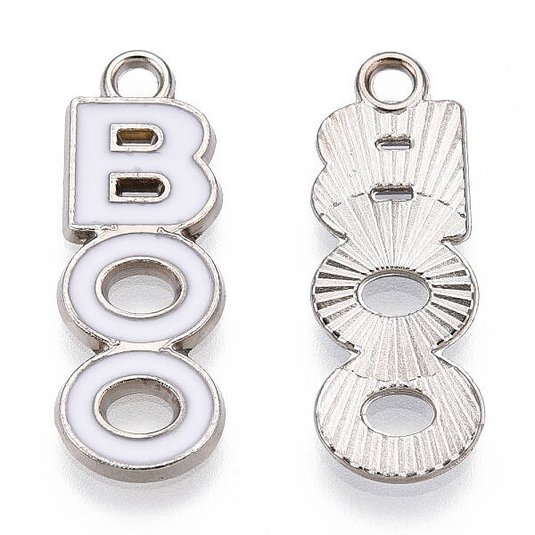Rack Plating Alloy Enamel Pendants
