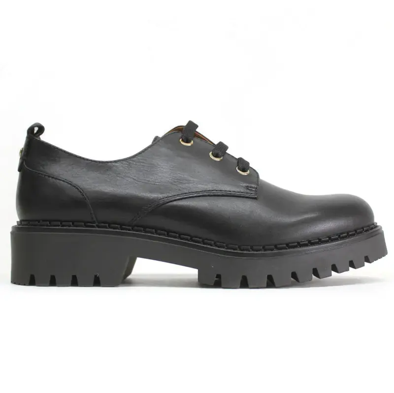 Pikolinos Aviles W6P Leather Women's Lace Up Shoes - Black - Size:US 10-10.5 Women