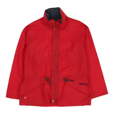 Spalding Jacket - Medium Red Polyester