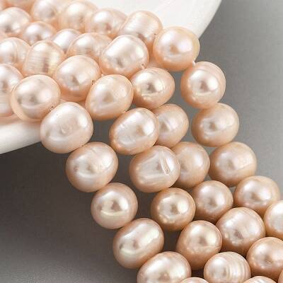 Natural Cultured Freshwater Pearl Beads Strands