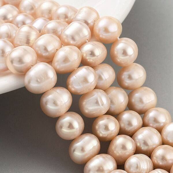 Natural Cultured Freshwater Pearl Beads Strands