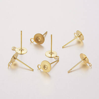 304 Stainless Steel Stud Earring Findings