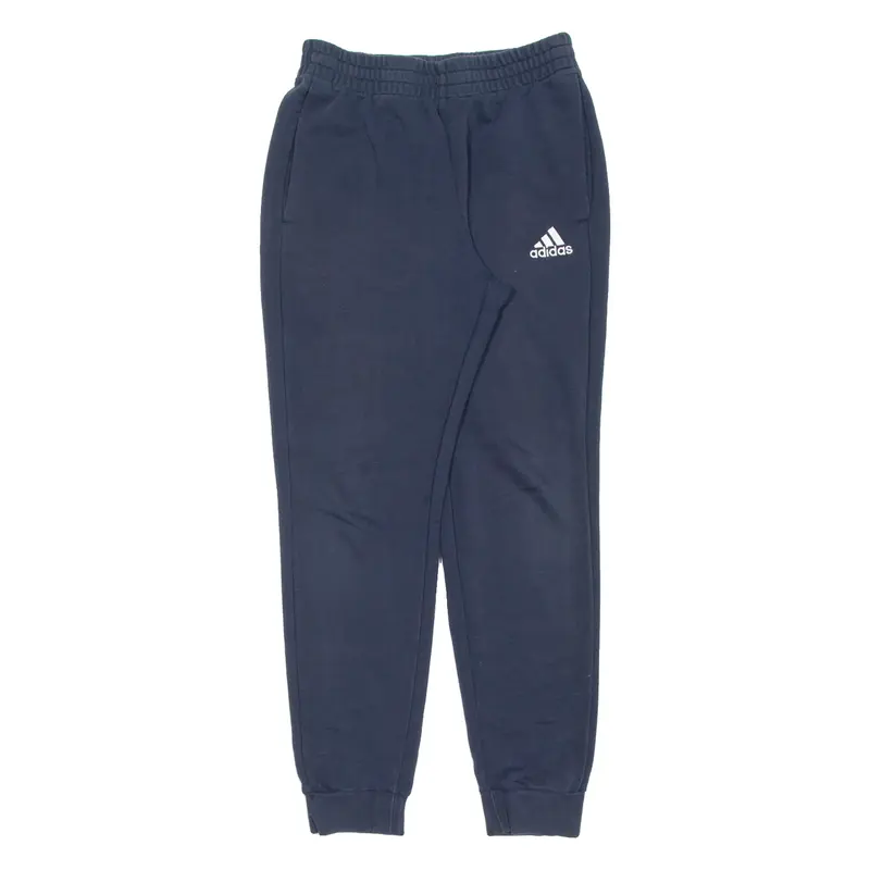 ADIDAS Mens Joggers Blue Tapered M W26 L30