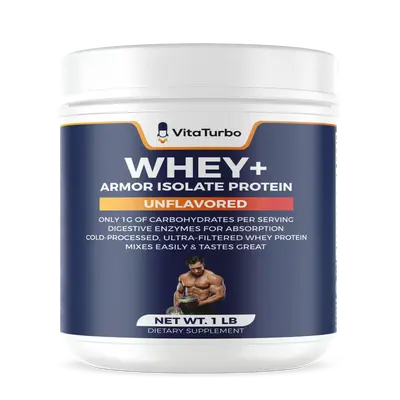 Whey+ Armor Isolate Protein - 1 LB - 26 Grams