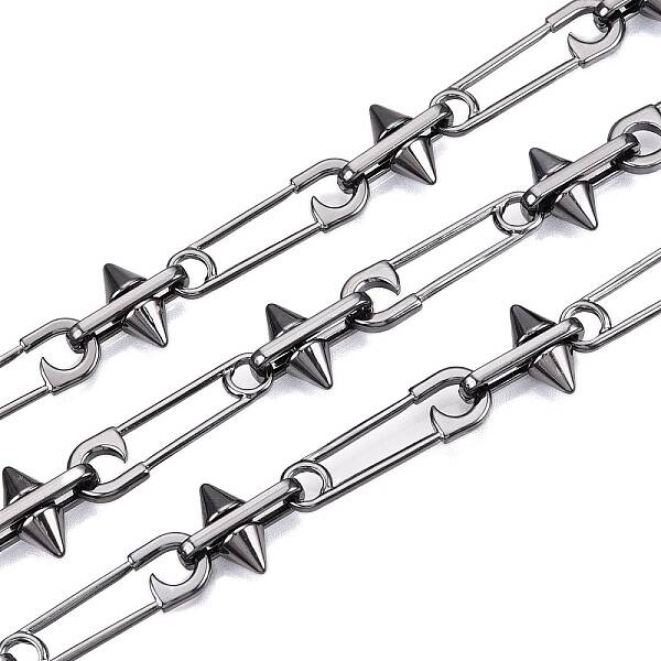 Alloy Paperclip Chains with Rivet