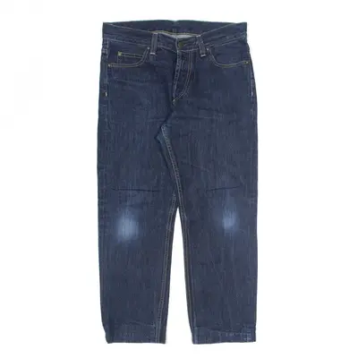 CARHARTT Texas Pant II Jeans Blue Denim Regular Tapered Stone Wash Mens W30 L24