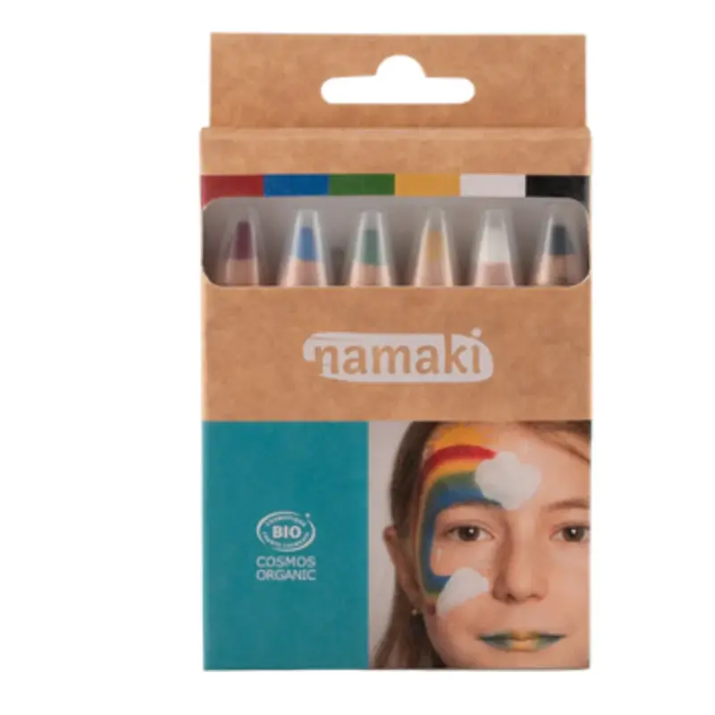 Namaki Rainbow Face Painting Pencil Set
