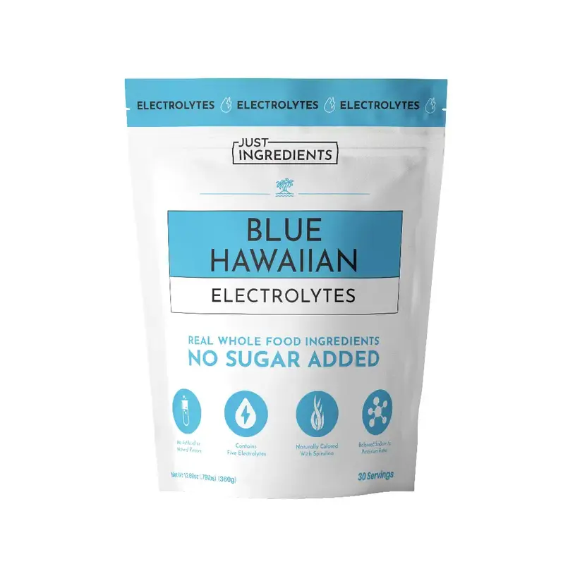 Just Ingredients Blue Hawaiian Electrolytes [30 Servings]