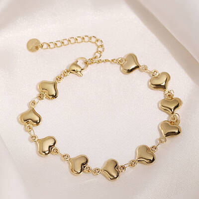 304 Stainless Steel Link Bracelets for Women