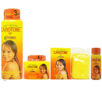 Carotone Set (Lotion 500ml + Cream 300ml + Oil + Soap) Skincare Comfort Skin Repair