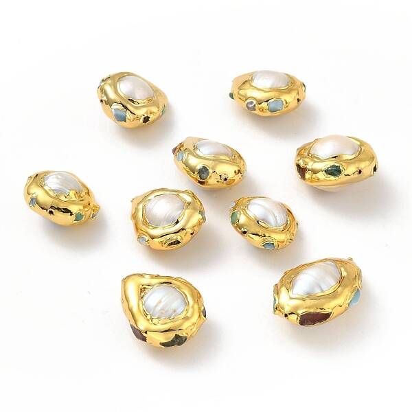Natural Cultured Freshwater Pearl Beads