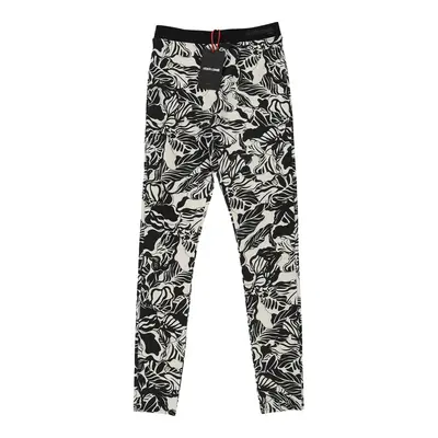 Roccobarocco Leggings - Small White Cotton | Size: small
