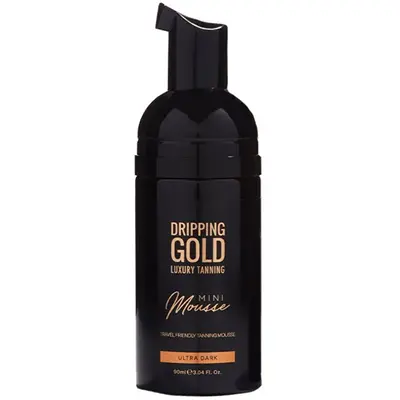 Dripping gold Travel size self tanning foam Ultra dark (Mini Mousse) 90 ml