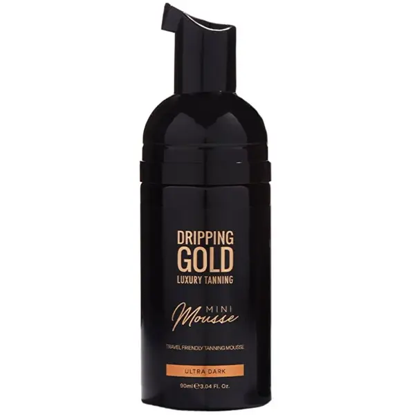 Dripping gold Travel size self tanning foam Ultra dark (Mini Mousse) 90 ml
