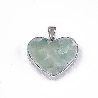 Natural Green Aventurine Pendants