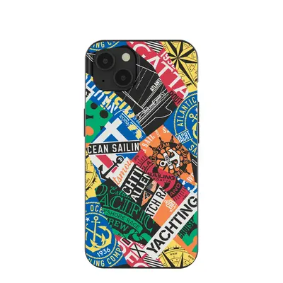 Black Seafaring iPhone 13 Case