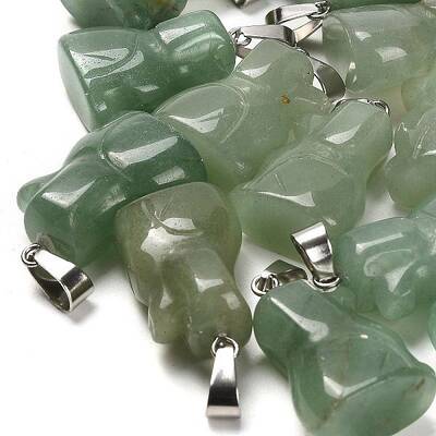 Natural Green Aventurine Pendants