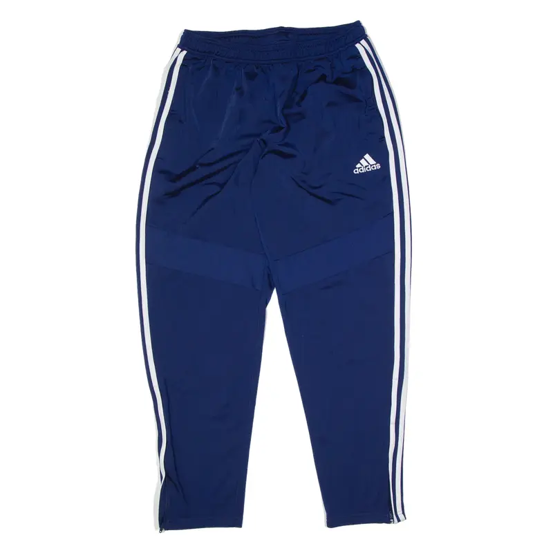 ADIDAS Track Pants Blue Tapered Mens M W28 L28