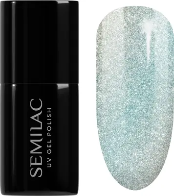 Semilac UV Hybrid Brides Babes Gel Nail Polish with UV/LED Lamp Color 485 The Nice One 7ml