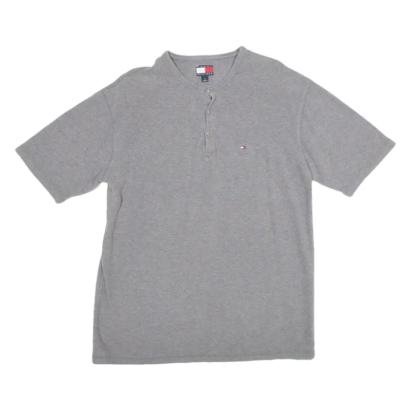 TOMMY HILFIGER Mens T-Shirt Grey M