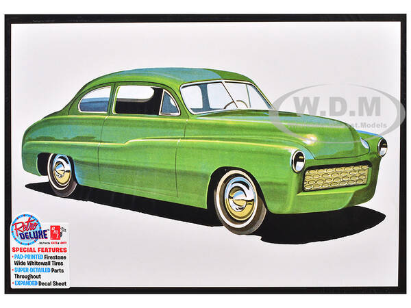 Skill 2 Model Kit 1949 Mercury Club Coupe 1/25 Scale Model by AMT