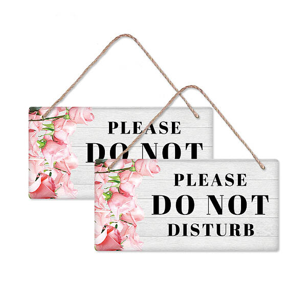 Natural Wood Hanging Wall Decorations