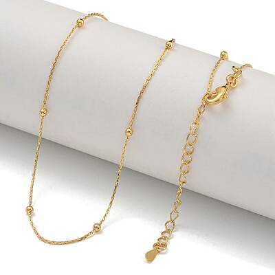 Brass Boston Link Chain Necklaces for Women