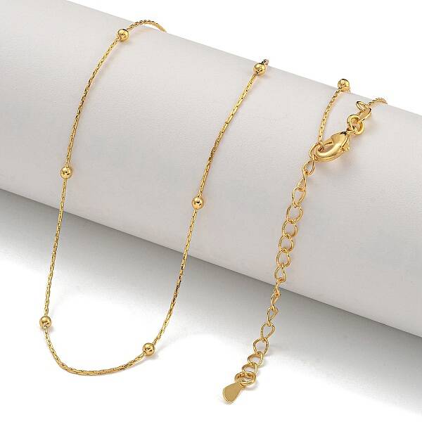 Brass Boston Link Chain Necklaces for Women