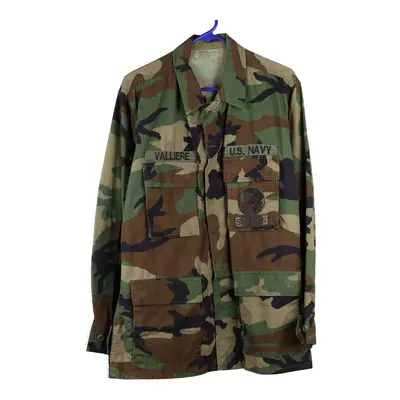 U.S. Navy Camo Jacket - Medium Khaki Cotton Blend