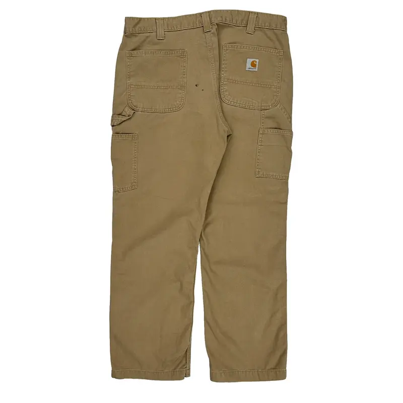 Carhartt Carpenter Trousers - 36? Waist Brown Cotton