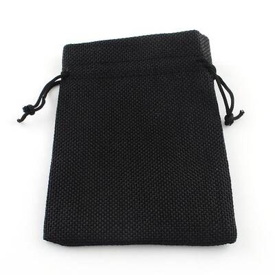 Burlap Packing Pouches Drawstring Bags