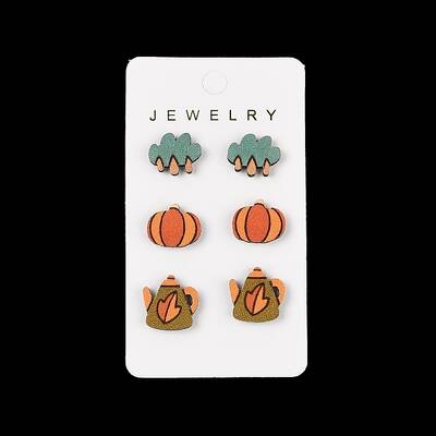 Thanksgiving Stud Earrings Set