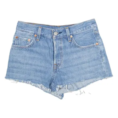 LEVI'S 501 Womens Denim Shorts Blue XS W26